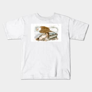 John Audubon Reimagined - Bald Eagle Kids T-Shirt